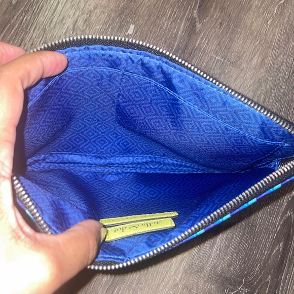 NWOT! STELLA & DOT Jeweled Zebra Print Capri Clutch/ Make-Up Pouch - Picture 9 of 10